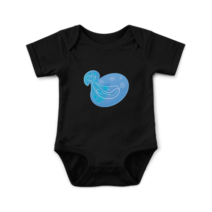 Mir the Spunky Calf Astral Zenith Traces on Infant Baby Rib Bodysuit