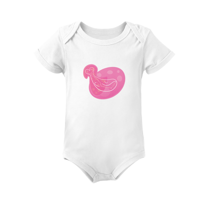 Mir the Spunky Calf Astral Dusk Traces on Infant Baby Rib Bodysuit