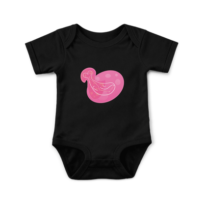 Mir the Spunky Calf Astral Dusk Traces on Infant Baby Rib Bodysuit