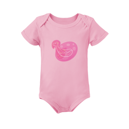 Mir the Spunky Calf Astral Dusk Traces on Infant Baby Rib Bodysuit