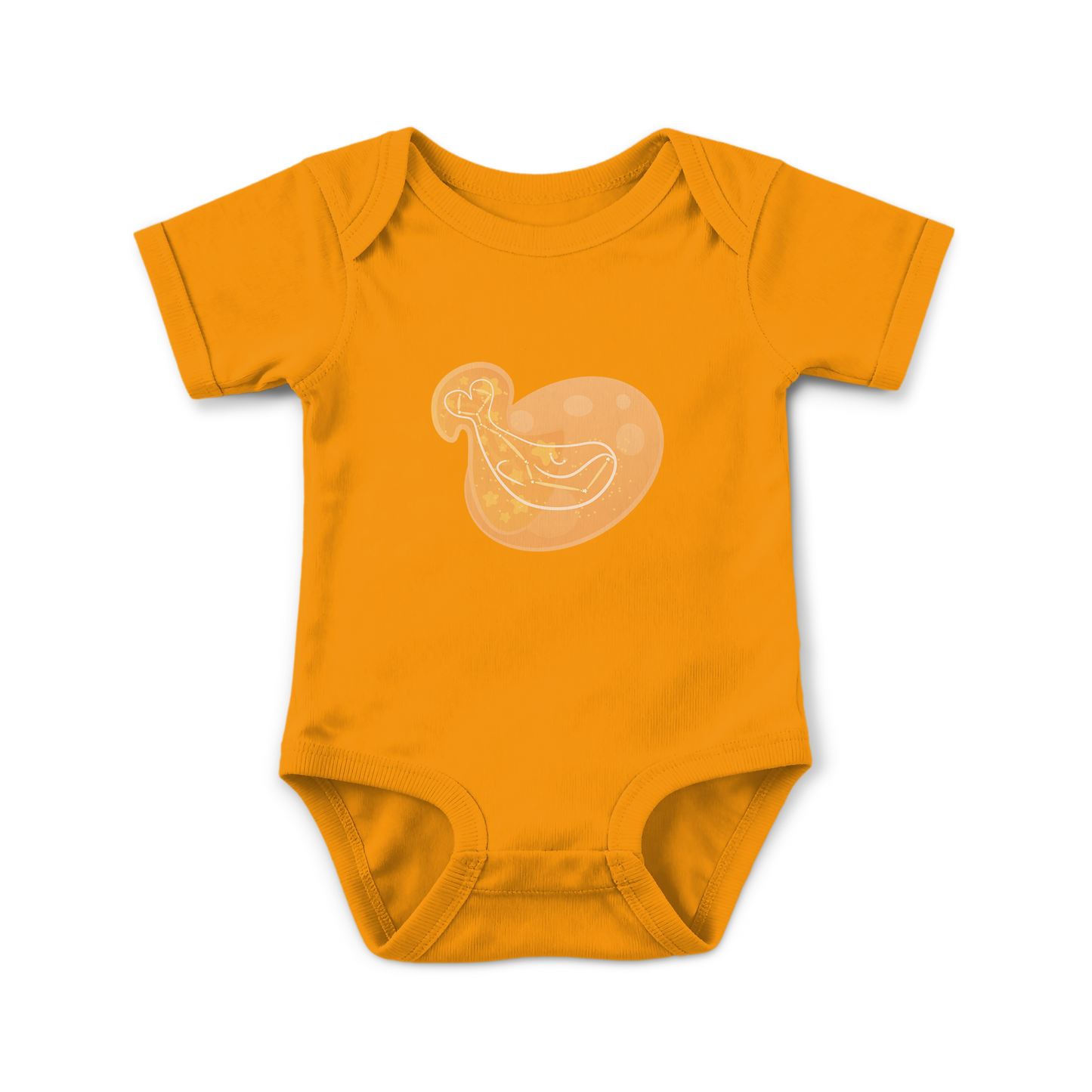 Mir the Spunky Calf Astral Dawn Traces Infant Baby Rib Bodysuit