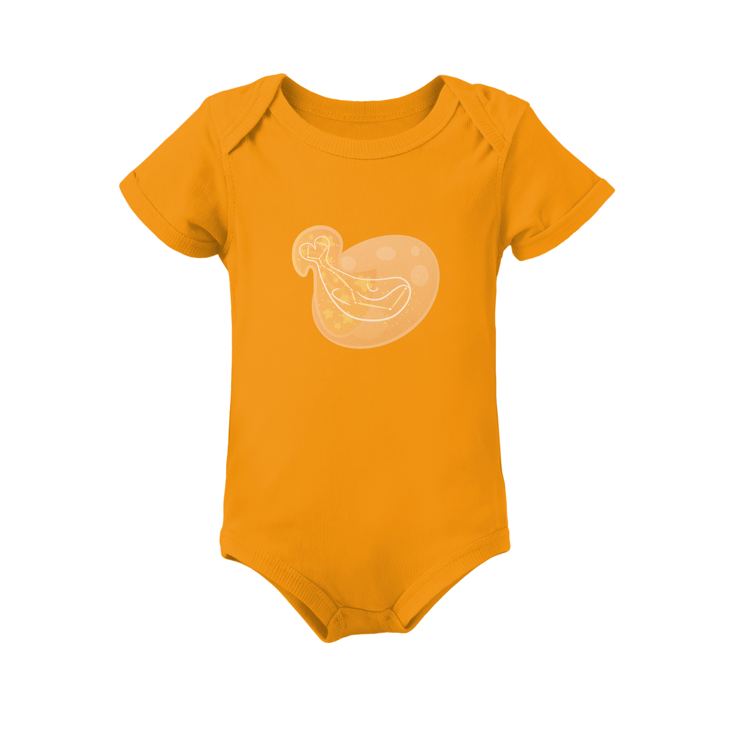 Mir the Spunky Calf Astral Dawn Traces Infant Baby Rib Bodysuit