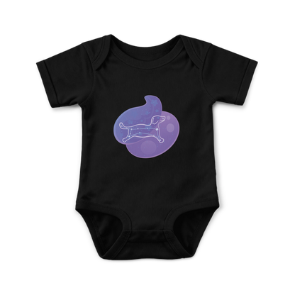 Rius the Loyal Puppy Astral Nadir Traces on Infant Baby Rib Bodysuit