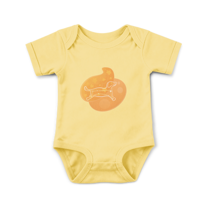 Rius the Loyal Puppy Astral Dawn Traces Infant Baby Rib Bodysuit