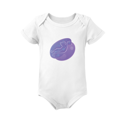 Lyn the Keen Kitten Astral Nadir Traces on Infant Baby Rib Bodysuit