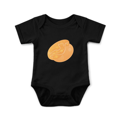 Lyn the Keen Kitten Astral Dawn Traces on Infant Baby Rib Bodysuit