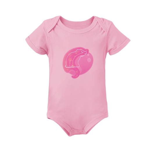 Aris the Guiding Cub Astral Dusk Traces on Infant Baby Rib Bodysuit